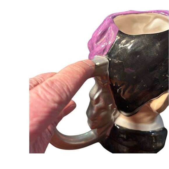 Vintage 1995 DC comics Mug Two Face Batman. Ceramic pink purple EUC rare VTG - Picture 5 of 7